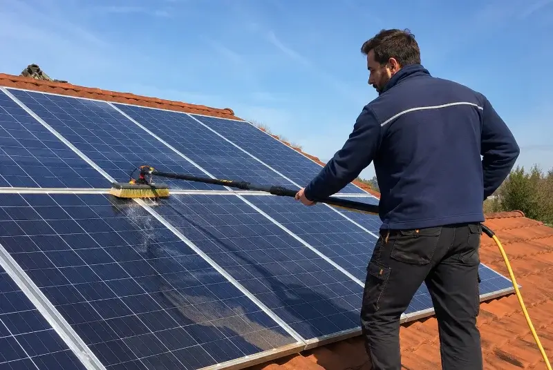 Nettoyage et entretien de panneaux solaires à Saint-Gély-du-Fesc